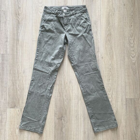 Garage Clothing Straight Leg Pants Chinos Light Green Women Size 7 - Picture 1 of 6